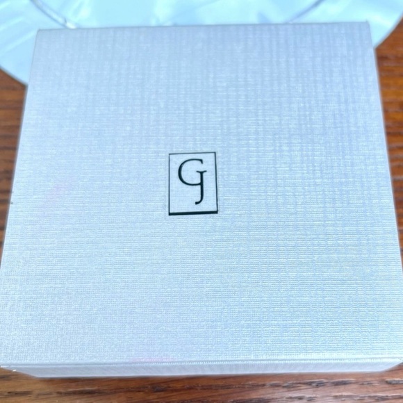 AHM 925 Sterling Silver & Crystal Necklace & Earrings Set GJ Jewelers NIB - Picture 4 of 4